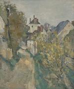 Paul Cezanne La maison du Docteur Gachet a Auvers-sur-Oise Spain oil painting artist